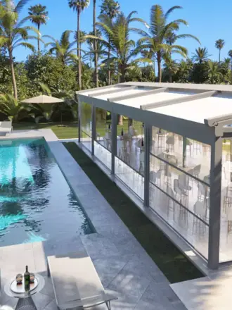 PP03 (T Modül Çift Açılır Pergola) Thumbnail