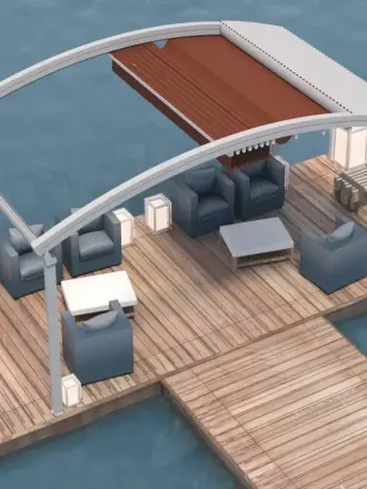 PP07 (Bağımsız Oval Pergola) Thumbnail