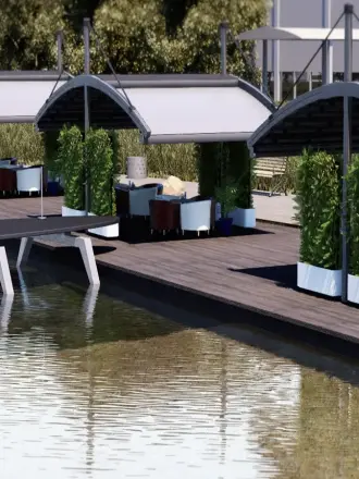 PP09 (T Modül Çift Açılır Askılı Pergola) Thumbnail